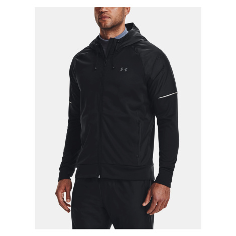 Čierna športová mikina Under Armour UA AF Storm FZ Hoodie