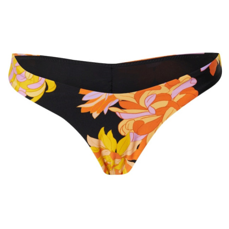 Seafolly Bikinové nohavičky 'Palm Springs'  žltá / orchideová / oranžová / čierna