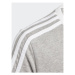 Adidas Tričko Essentials 3-Stripes Cotton Loose Fit Boyfriend T-Shirt IC3637 Sivá Loose Fit