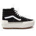 Vans Sneakersy Sk8-Hi Stacked VN0A4BTW5ZN1 Čierna