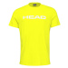 Pánské tričko Head Club Basic T-Shirt Men Yellow XL