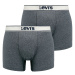 Pánske boxerky 2Pack 37149-0399 Grey - Levi's