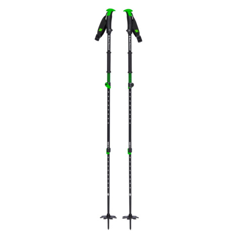 Lyžiarske palice Black Diamond Traverse 3 Ski Poles Dĺžka palice: 140 cm / Farba: čierna/zelená