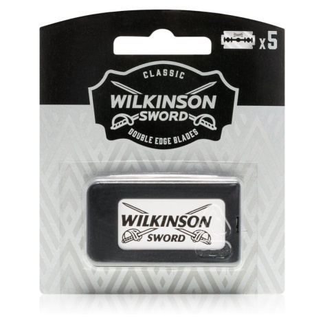 Wilkinson Sword Barbers Style Classic Shave Double Edge Blades náhradné žiletky