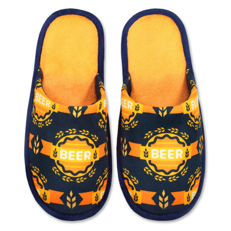 Pánske papuče Beer emblem - Frogies