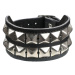 náramok unisex - vegan - BLACK & METAL - BWZ-677