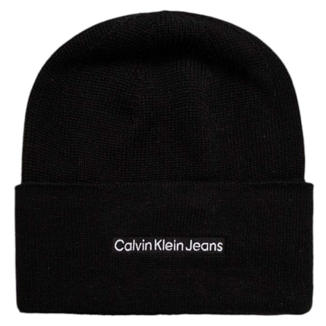 Calvin Klein Jeans  INST EMBRO BEANIE K50K512452  Čiapky Čierna