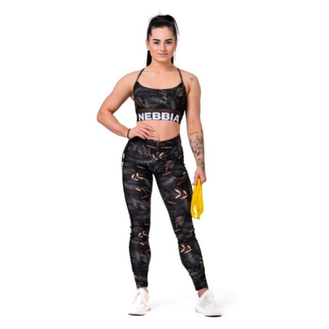 Women's Nebbia High-waist performance leggings 567 volcanic black