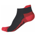 Ponožky SENSOR Coolmax Invisible červené - veľ. 9-11