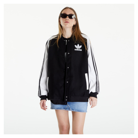 Bomber adidas Sst Oversized Vrct Jacket White/ Black