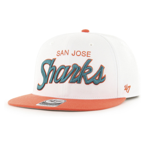 San Jose Sharks čiapka flat šiltovka Script Side Two Tone 47 CAPTAIN NHL WO 47 Brand