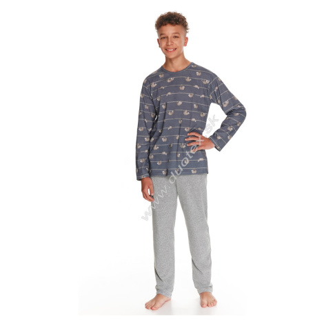 TARO Chlapčenské pyžamo Harry2625-2 zz21-sivá