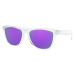 Oakley Frogskins 9013H755 Polished Clear/Prizm Violet Lifestyle okuliare