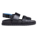 Tommy Hilfiger Sandále Elevated Th Buckle Lth Sandal FM0FM05007 Čierna