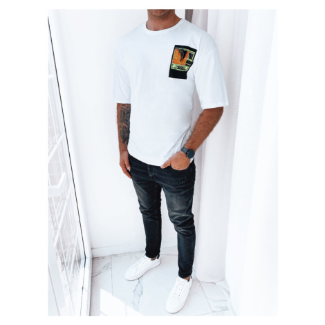 Men's T-shirt with white Dstreet print