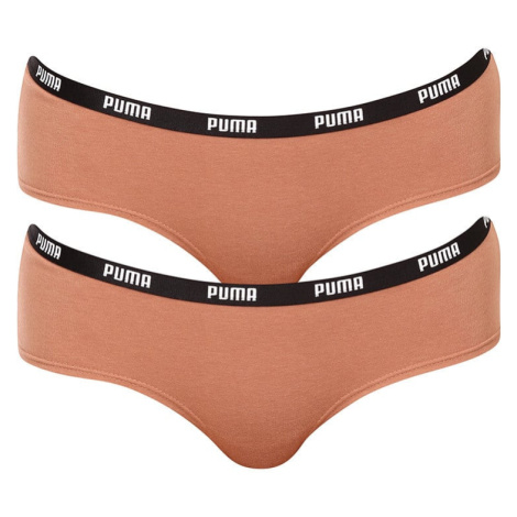 2PACK women's panties Puma brown