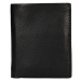 Pánska kožená slim peňaženka Lagen Trevon - čierna