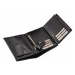 Pánska kožená peňaženka Pierre Cardin Monet - čierna