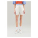 Šortky Woolrich Cotton Twill Short Plaster White