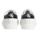 Calvin Klein Jeans Sneakersy Classic Cupsole Laceup Lth Wn YW0YW01269 Biela