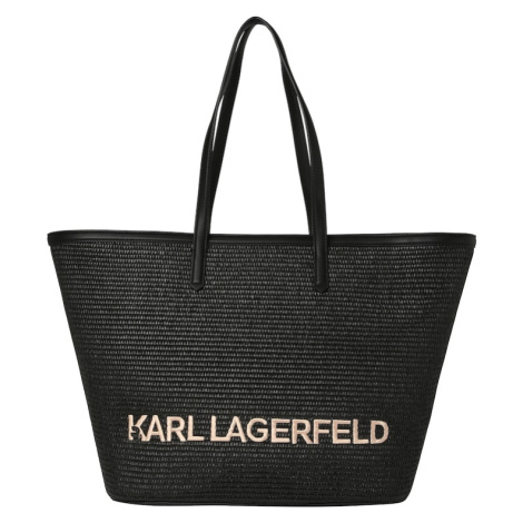 Karl Lagerfeld Shopper 'Essential'  béžová / čierna