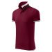 Malfini premium Collar up Pánska polokošeľa 256 garnet