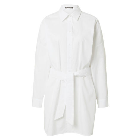 Sisley Košeľové šaty  biela