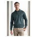 28296 Dewberry Polo Neck Mens Knit Sweater-NEFTİ