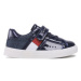 Tommy Hilfiger Sneakersy Low Cut Lace-Up /Velcro Sneaker T1A9-32298-1160 S Tmavomodrá