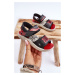 Grendene Kids Sandals Black-Red