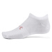 Ponožky UNDER ARMOUR 3 PACK-UA Essential No Show-WHT-1361459-100