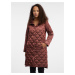 Orsay Brown Womens Light Quilted Coat - Women