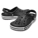 Crocs BAYABAND CLOG Unisex šľapky, čierna, veľkosť 43/44