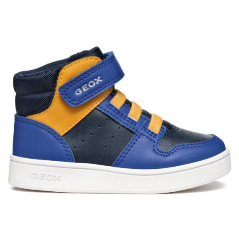 Geox Sneakersy B Eclyper Boy B465LA 000BC C4227 S Modrá