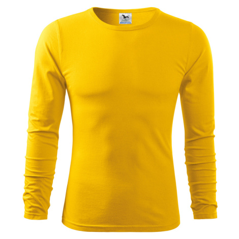 Malfini FIT-T Long Sleeve Pánske tričko 119 žltá