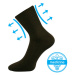Boma Viktor Pánske ponožky s extra voľným lemom - 1 pár BM000000624700100173x hnedá
