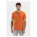 Tričko Camel Active Henley 1/2 Arm Orange