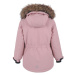 COLOR KIDS PARKA W.FAKE FUR Detská fashion bunda, ružová, veľkosť