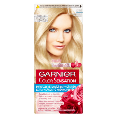 Superzosvetľujúci farba Garnier Color Sensation S10 platinová blond + darček zadarmo