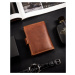 Klasická, kožená pánska peňaženka na patentku - Peterson