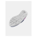 Fialovo-šedé dievčenské športové topánky Under Armour GPS Pursuit 3 AC