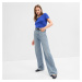 GAP Denim Pants Stride - High Rise Light Wash