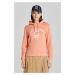 MIKINA GANT REG LOGO HOODIE PEACHY PINK