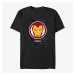 Queens Marvel - Ironman Hex Men's T-Shirt Black