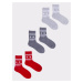 Yoclub Kids's Christmas Socks 3-Pack SKA-X047U-AA00