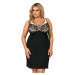 Dámská noční košilka model 8286477 PLUS BLACK 50 - Donna