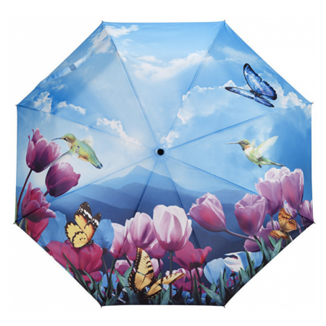Blooming Brollies Dámsky skladací plne automatický dáždnik Tulipány Sonata GFFTS