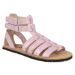 Barefoot sandále Koel - Aura Met Pink ružové