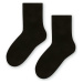 Čierne teplé ponožky pre deti Art. 020 DC041, BLACK