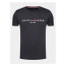 Tommy Hilfiger Tričko Core Logo Tee MW0MW11465 Tmavomodrá Slim Fit